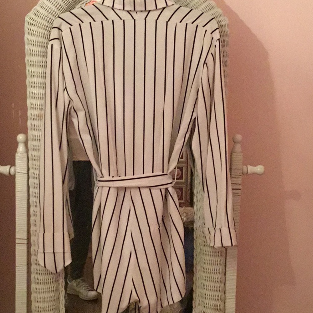 ENGLISH FACTORY STRIPE ROMPER. - Picture 3 of 4